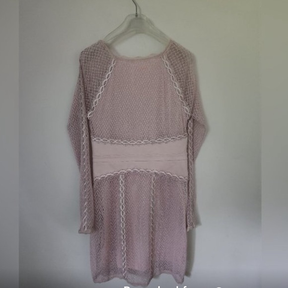 FREE PEOPLE POWDER PINK DRESS - Picture 3 of 5